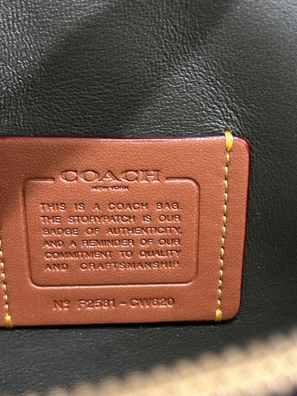 Coach (NWT) Tabby Shoulder Bag 26 With Quilting in Olive - Picture 3 of 16